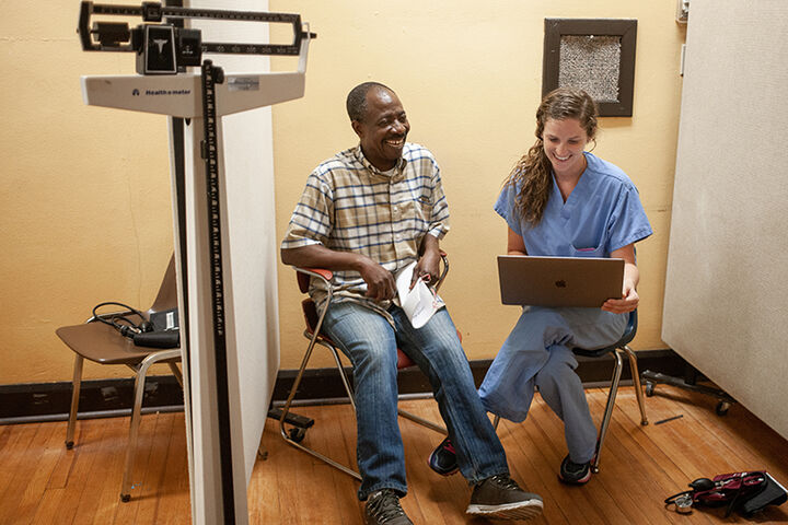 IU School of Medicine students work to provide primary care-based medical services, free of charge.